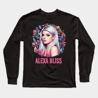 Miss Alexa Bliss - Horror Icon Long Sleeve T-Shirt